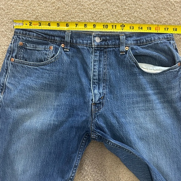 Levi’s 505 Men’s 36x29 Regular Fit Straight Leg Denim Jeans - Picture 9 of 9